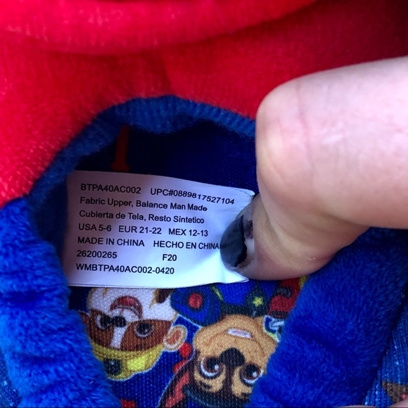 Nickelodeon Paw Patrol Chase & Marshall Slippers - Picture 7 of 8